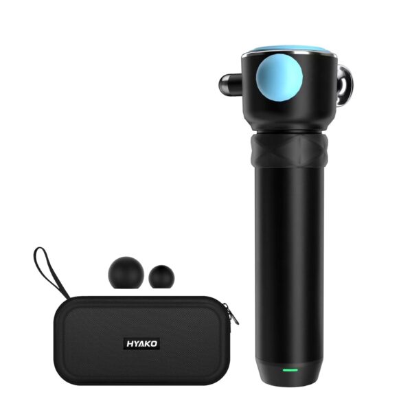 HYAKO Pro Massagepistole 7500 U/min, Tiefengewebsmassage, Ganzkörper-Relax, leistungsstark, leise