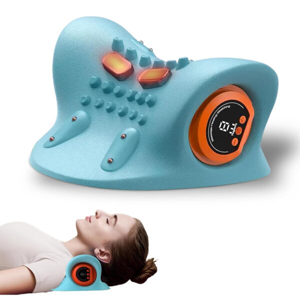 [Marke] Nackenmassagegerät mit Wärme 3D Massage 3 Modi 6 Stufen