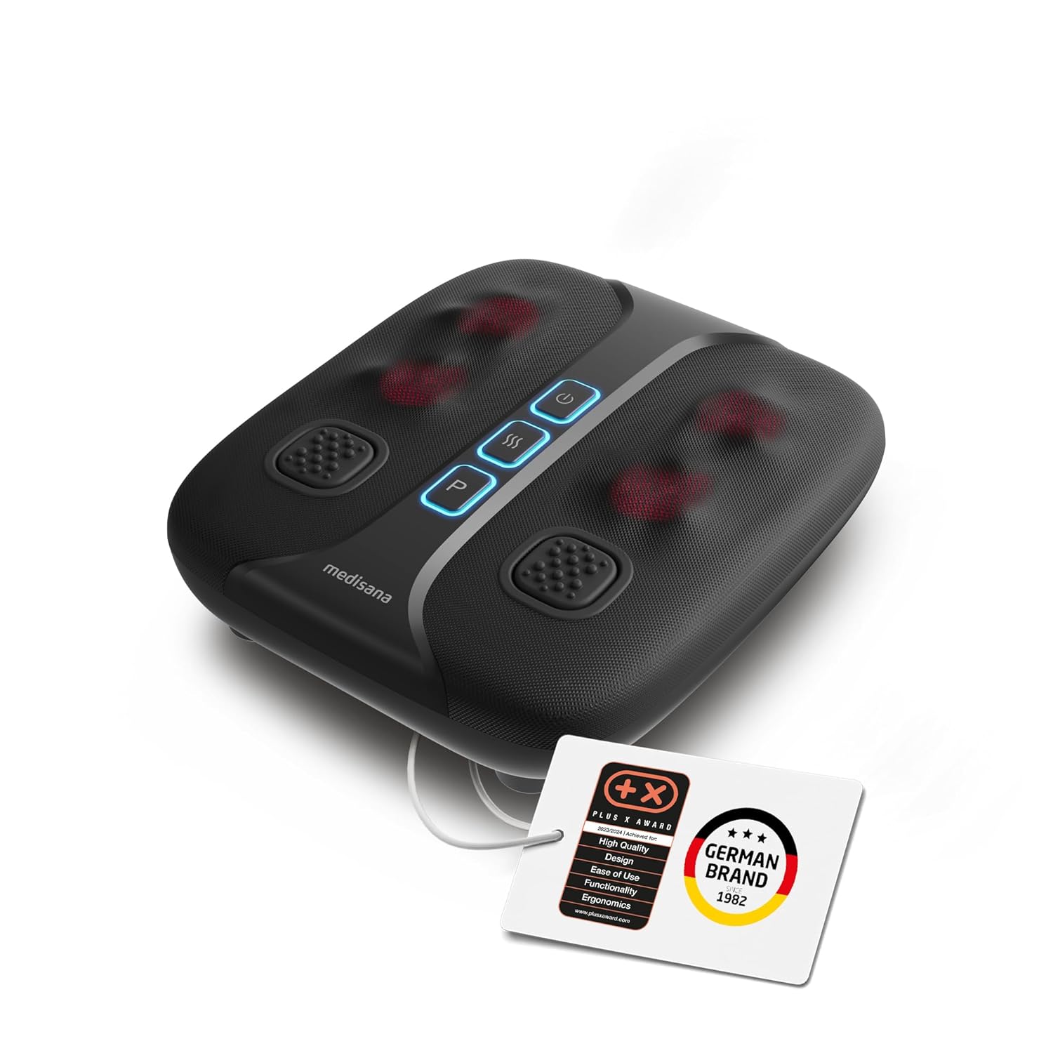 Medisana LM 100 Shiatsu Fußmassagegerät mit Wärme und 2 Vibrationsplatten
