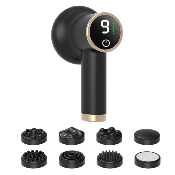 Wireless Anti-Cellulite Massager mit 9 Stufen & 8 Köpfen, wiederaufladbar - Hautstraffung & Durchblutung