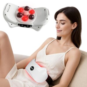 Wireless Bauch-Massager, Wiederaufladbarer Bauchtrainer zur Fettverbrennung mit 3 Stufen und 2 Modi